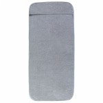 vidaXL Prosoape de plajă, 2 buc., gri, 75x200 cm, textil 400 GSM vidaXL Prosoape de plajă, 2 buc., gri, 75x200 cm, textil 400 GSM