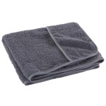 vidaXL Prosoape de plajă, 2 buc., antracit, 60x135 cm, textil 400 GSM vidaXL Prosoape de plajă, 2 buc., antracit, 60x135 cm, textil 400 GSM