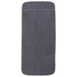 vidaXL Prosoape de plajă, 2 buc., antracit, 75x200 cm, textil 400 GSM vidaXL Prosoape de plajă, 2 buc., antracit, 75x200 cm, textil 400 GSM