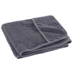 vidaXL Prosoape de plajă, 2 buc., antracit, 75x200 cm, textil 400 GSM vidaXL Prosoape de plajă, 2 buc., antracit, 75x200 cm, textil 400 GSM