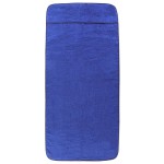 vidaXL Prosoape de plajă, 2 buc., albastru, 75x200 cm, textil 400 GSM vidaXL Prosoape de plajă, 2 buc., albastru, 75x200 cm, textil 400 GSM