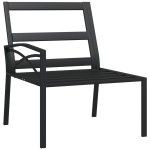 vidaXL Scaune de grădină cu perne gri, 2 buc., 62x75x79 cm, oțel vidaXL Scaune de grădină cu perne gri, 2 buc., 62x75x79 cm, oțel