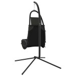 vidaXL Scaun balansoar grădină cu pernă gri închis, textil oxford/oțel vidaXL Scaun balansoar grădină cu pernă gri închis, textil oxford/oțel