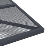 vidaXL Masă de grădină, antracit, 80 x 80 x 72,5 cm, plasă din oțel vidaXL Masă de grădină, antracit, 80 x 80 x 72,5 cm, plasă din oțel