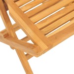 vidaXL Scaune de grădină pliante, 2 buc, 47x63x90 cm, lemn masiv tec vidaXL Scaune de grădină pliante, 2 buc, 47x63x90 cm, lemn masiv tec