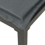 vidaXL Set mobilier de grădină, 4 piese, negru și gri, poliratan vidaXL Set mobilier de grădină, 4 piese, negru și gri, poliratan