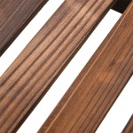 vidaXL Suport pentru flori cu roți, 110x25x115 cm, lemn masiv de brad vidaXL Suport pentru flori cu roți, 110x25x115 cm, lemn masiv de brad