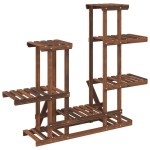 vidaXL Suport pentru flori, 95x25x96 cm, lemn masiv de brad vidaXL Suport pentru flori, 95x25x96 cm, lemn masiv de brad