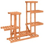vidaXL Suport pentru flori, 95 x 25 x 96 cm, lemn masiv de brad vidaXL Suport pentru flori, 95 x 25 x 96 cm, lemn masiv de brad