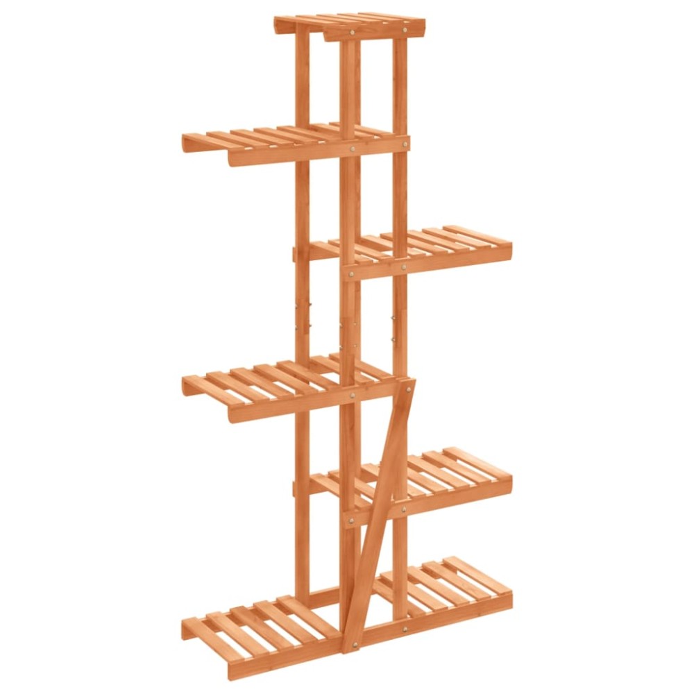 vidaXL Suport pentru flori, 75x25x140,5 cm, lemn masiv de brad