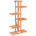 vidaXL Suport pentru flori, 75x25x140,5 cm, lemn masiv de brad