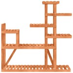 vidaXL Suport pentru flori, 110x25x111 cm, lemn masiv de brad vidaXL Suport pentru flori, 110x25x111 cm, lemn masiv de brad