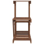 vidaXL Suport pentru flori, 58x25x51 cm, lemn masiv de brad