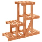 vidaXL Suport pentru flori, 58x25x51 cm, lemn masiv de brad vidaXL Suport pentru flori, 58x25x51 cm, lemn masiv de brad
