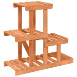 vidaXL Suport pentru flori, 58x25x51 cm, lemn masiv de brad vidaXL Suport pentru flori, 58x25x51 cm, lemn masiv de brad
