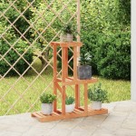 vidaXL Suport pentru flori, 81x25x75,5 cm, lemn masiv de brad vidaXL Suport pentru flori, 81x25x75,5 cm, lemn masiv de brad