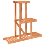vidaXL Suport pentru flori, 81x25x75,5 cm, lemn masiv de brad vidaXL Suport pentru flori, 81x25x75,5 cm, lemn masiv de brad
