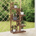 vidaXL Suport pentru flori, 60x25x130 cm, lemn masiv de brad vidaXL Suport pentru flori, 60x25x130 cm, lemn masiv de brad