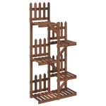 vidaXL Suport pentru flori, 60x25x130 cm, lemn masiv de brad vidaXL Suport pentru flori, 60x25x130 cm, lemn masiv de brad