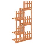 vidaXL Suport pentru flori, 60x25x130 cm, lemn masiv de brad