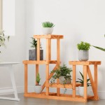 vidaXL Suport pentru flori, 90x25x73,5 cm, lemn masiv de brad