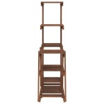 vidaXL Suport pentru flori, 95 x 25 x 96 cm, lemn masiv de brad