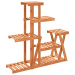 vidaXL Suport pentru flori, 95 x 25 x 96 cm, lemn masiv de brad vidaXL Suport pentru flori, 95 x 25 x 96 cm, lemn masiv de brad