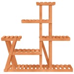 vidaXL Suport pentru flori, 95 x 25 x 96 cm, lemn masiv de brad vidaXL Suport pentru flori, 95 x 25 x 96 cm, lemn masiv de brad