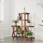 vidaXL Suport pentru flori cu roți, 95x25x101 cm, lemn masiv de brad vidaXL Suport pentru flori cu roți, 95x25x101 cm, lemn masiv de brad