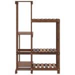 vidaXL Suport pentru flori, 62,5x61,5x101,5 cm, lemn masiv de brad vidaXL Suport pentru flori, 62,5x61,5x101,5 cm, lemn masiv de brad