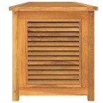 vidaXL Ladă depozitare grădină cu geantă, 200x50x55 cm, lemn masiv tec vidaXL Ladă depozitare grădină cu geantă, 200x50x55 cm, lemn masiv tec