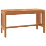 vidaXL Bancă de grădină, 80 cm, lemn masiv de eucalipt vidaXL Bancă de grădină, 80 cm, lemn masiv de eucalipt