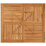 vidaXL Masă de grădină, 85x85x75 cm, lemn masiv de acacia