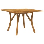 vidaXL Masă de grădină, 110x110x75 cm, lemn masiv de acacia vidaXL Masă de grădină, 110x110x75 cm, lemn masiv de acacia