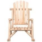 vidaXL Scaun balansoar de grădină, 69x96x101 cm, lemn masiv de molid vidaXL Scaun balansoar de grădină, 69x96x101 cm, lemn masiv de molid