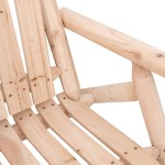 vidaXL Scaun balansoar de grădină, 69x96x101 cm, lemn masiv de molid vidaXL Scaun balansoar de grădină, 69x96x101 cm, lemn masiv de molid