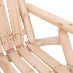 vidaXL Bancă balansoar cu 2 locuri, 123x96x102 cm, lemn masiv molid vidaXL Bancă balansoar cu 2 locuri, 123x96x102 cm, lemn masiv molid