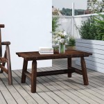 vidaXL Măsuță de cafea, 90x50x41 cm, lemn masiv de molid vidaXL Măsuță de cafea, 90x50x41 cm, lemn masiv de molid