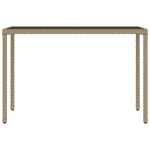 vidaXL Set mobilier pentru grădină, 6 piese, cu perne, bej, poliratan vidaXL Set mobilier pentru grădină, 6 piese, cu perne, bej, poliratan