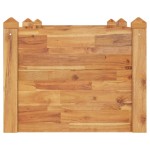 vidaXL Pat înălțat de grădină 160x60x44 cm, lemn masiv de acacia