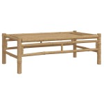 vidaXL Măsuță de cafea de grădină, 100x55x33 cm, bambus vidaXL Măsuță de cafea de grădină, 100x55x33 cm, bambus