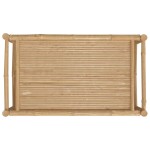 vidaXL Măsuță de cafea de grădină, 100x55x33 cm, bambus vidaXL Măsuță de cafea de grădină, 100x55x33 cm, bambus