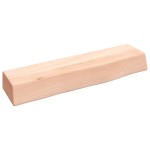 vidaXL Poliță de perete, 40x10x6 cm, lemn masiv de stejar netratat