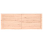 vidaXL Poliță de perete, 160x60x(2-4)cm, lemn masiv de stejar netratat vidaXL Poliță de perete, 160x60x(2-4)cm, lemn masiv de stejar netratat