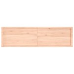 vidaXL Poliță de perete, 180x50x(2-6)cm, lemn masiv de stejar netratat vidaXL Poliță de perete, 180x50x(2-6)cm, lemn masiv de stejar netratat