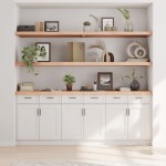 vidaXL Poliță de perete, 220x60x(2-6)cm, lemn masiv de stejar netratat vidaXL Poliță de perete, 220x60x(2-6)cm, lemn masiv de stejar netratat