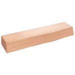 vidaXL Poliță perete maro deschis 40x10x6 cm lemn masiv stejar tratat vidaXL Poliță perete maro deschis 40x10x6 cm lemn masiv stejar tratat