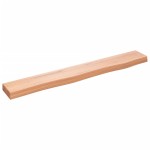 vidaXL Poliță perete maro deschis 80x10x4 cm lemn masiv stejar tratat vidaXL Poliță perete maro deschis 80x10x4 cm lemn masiv stejar tratat