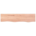vidaXL Poliță perete maro deschis 80x20x2 cm lemn masiv stejar tratat vidaXL Poliță perete maro deschis 80x20x2 cm lemn masiv stejar tratat