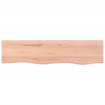 vidaXL Poliță perete maro deschis 80x20x4 cm lemn masiv stejar tratat vidaXL Poliță perete maro deschis 80x20x4 cm lemn masiv stejar tratat